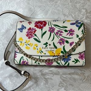Kate Spade ♠️ NWT Carson Garden Bouquet Convertible Crossbody